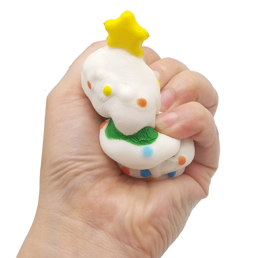 Christmas Tree Slow Rising Squishy Jumbo Toys Squishy Promotional Stress Relief Toy 10cm Cute Christmas Tree Slow Rising Squishy