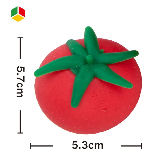 Qs atacado engraçado criativo descompressão tpr macio alívio do estresse fidget brincadeira bola de água brinquedos de tomate mole